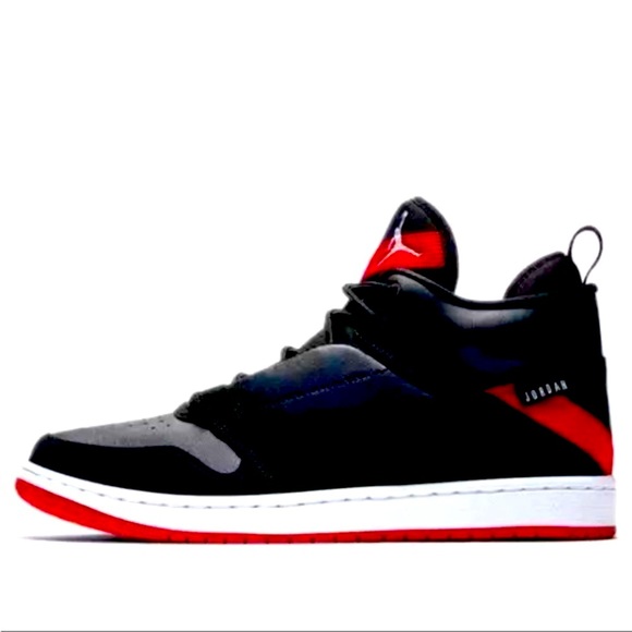 Nike Other - New in box Nike Air Jordan Fadeaway Black Gym Red White basketball shoes Size 11